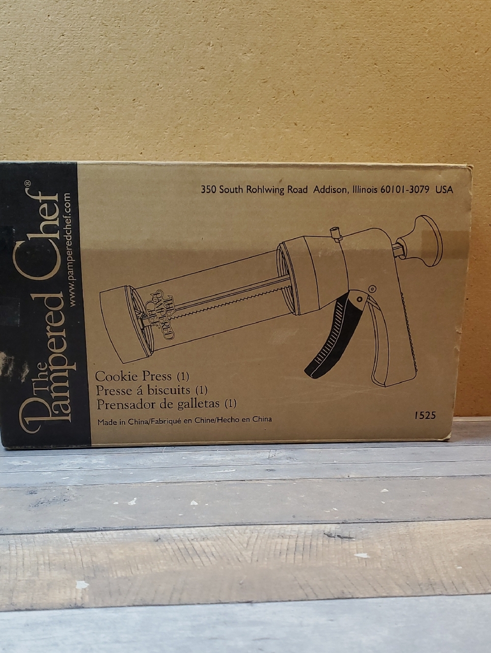 Pampered Chef Retired Cookie Press  #4